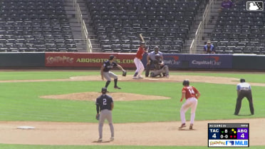 Nick Garcia In play, run(s) to Sterlin Thompson