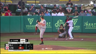Dylan Carmouche's first strikeout