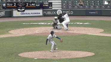 Sergio Tapia homers (2) on a fly ball to left field.