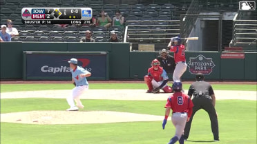 Jared Shuster In play, run(s) to Jonathon Long