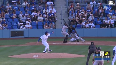 Clayton Gray singles on a ground ball to right fielder Ching-Hsien Ko. Derek Bernard scores. Matt Klein to 3rd.