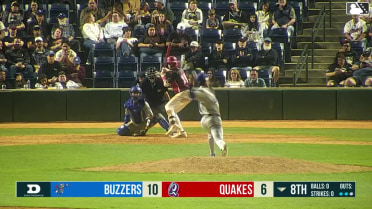 Kendrey Maduro homers (4) on a fly ball to left center field.
