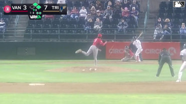 David Mershon singles on a line drive to right fielder Jean Joseph. Harold Coll scores. Kevyn Castillo to 3rd.