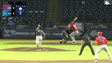 Keaton Anthony homers (2) on a fly ball to right field. Griffin Burkholder scores.