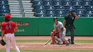 Taylor Homers Twice, Drives in 7