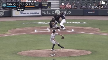 Tyler Boudreau In play, no out to Jesus Pinto