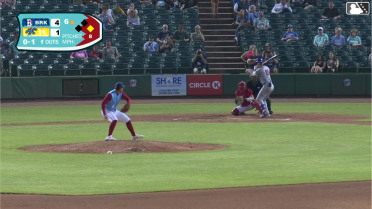 Colin Houck homers (3) on a fly ball to right center field. Daiverson Gutierrez scores.