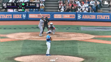 Calvin Harris homers (2) on a fly ball to left center field. Javier Mogollon scores.