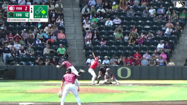 Carter Cunningham homers (7) on a fly ball to right field. Peyton Williams scores.