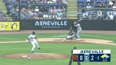 Aidan Smith singles on a ground ball to left fielder Chase Call. Caden Bodine scores.