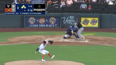 Blake Hunt homers (7) on a fly ball to left field. Mason McCoy scores. Nick Pratto scores.
