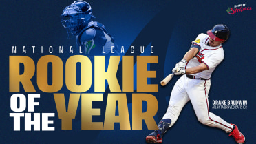 Former Gwinnett Stripers Catcher Drake Baldwin Named 2025 National League Rookie of the Year