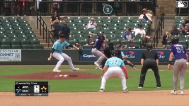 Hudson Leach In play, run(s) to Drew Avans