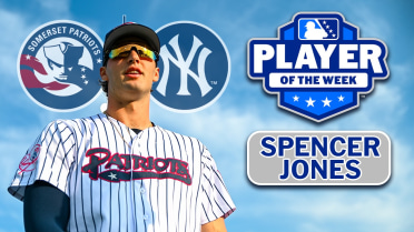 Spencer Jones Named MiLB’s Eastern League Player of the Week For 6/16 – 6/22