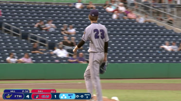 Dasan Hill's six strikeouts