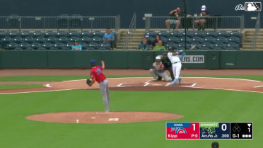 Ronald Acuña Jr.'s single in Triple-A rehab outing