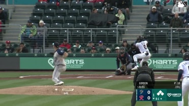 Ryan Bliss out on a sacrifice fly to right fielder Daniel Johnson. Victor Robles scores. Colt Emerson to 3rd.