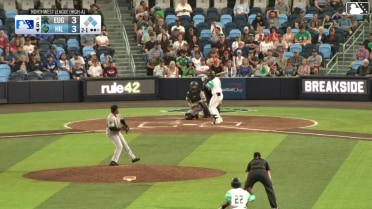 Mauricio Estrella In play, run(s) to Yassel Soler