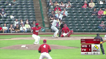Tayden Hall doubles (2) on a line drive to left fielder Alex McCoy. Josh Adamczewski scores. Josiah Ragsdale scores.