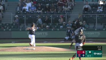 Parks Harber homers (2) on a fly ball to right field. Jonah Cox scores.