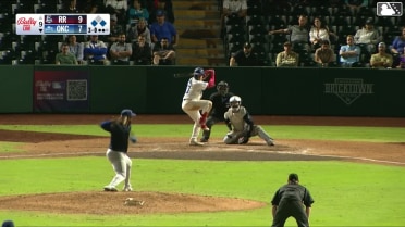 Ryan Ward homers (3) on a fly ball to left center field. Austin Gauthier scores. Ryan Fitzgerald scores.