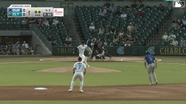 Blake Sabol homers (11) on a fly ball to left field. Oliver Dunn scores.