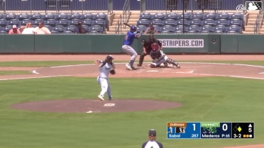 Blake Sabol homers (6) on a fly ball to right center field. Cooper Kinney scores.