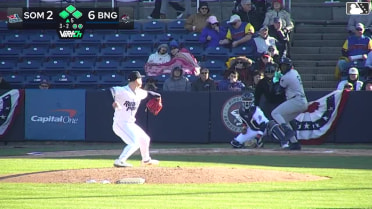 Marco Luciano walks. DJ Gladney scores. George Lombard Jr. to 3rd. Garrett Martin to 2nd.