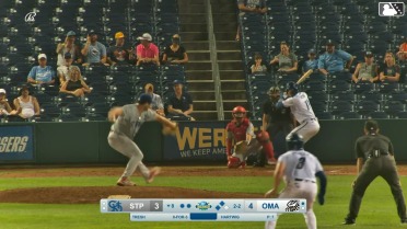 Luca Tresh singles on a fly ball to left fielder Walker Jenkins. Drew Waters scores. Jack Pineda scores.