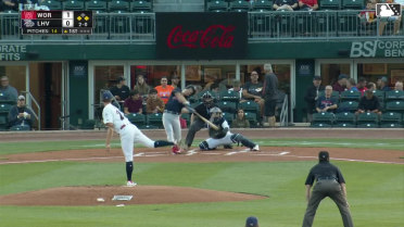 Kyle Teel hits a two-run double