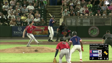 Brett Wichrowski In play, run(s) to Heston Kjerstad