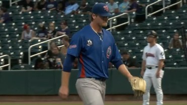 Brooks Caple's five-strikeout, six-inning start
