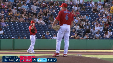 Gage Wood K's five in pro debut