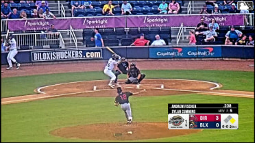 Andrew Fischer's two-run home run 