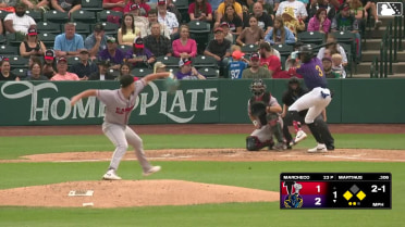 Mairo Martinus homers (5) on a fly ball to right center field. Jaron Elkins scores. Eduardo Guerrero scores.