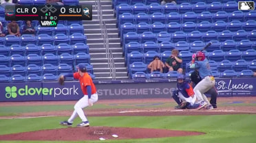 Jaeden Calderon homers (2) on a fly ball to left field.