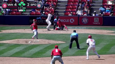 Tommy Hopfe doubles (11) on a sharp line drive to right fielder Alexis Hernandez. Max Belyeu scores. Roynier Hernandez scores. Jack O'Dowd to 3rd.