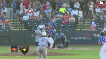Jose Perez singles on a line drive to left fielder Larry Martinez. Jaiden Lo Re scores.