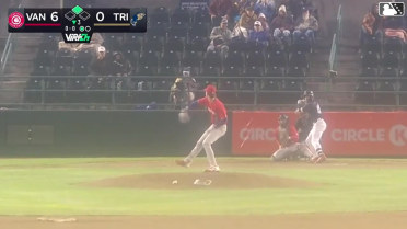 Kendrey Maduro singles on a ground ball to left fielder Bryce Chance. Hayden Alvarez scores. Jorge Ruiz to 2nd.