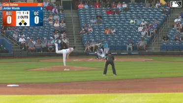 Starlyn Caba singles on a line drive to center fielder Asbel Gonzalez. Dillon Head scores.