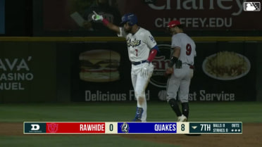 Emil Morales drives in two on double