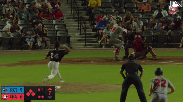 Cole Fontenelle singles on a line drive to center fielder Austin Hendrick. Caleb Bartolero scores. Tucker Flint scores. Eddie Micheletti Jr. to 3rd. Cole Fontenelle to 2nd.