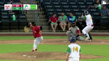 Jake Gelof singles on a fly ball to first baseman Hunter Fitz-Gerald. Mike Sirota scores.