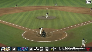 Stiven Cruz In play, run(s) to Cristian Hernández