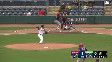 César Prieto singles on a ground ball to shortstop Jim Jarvis. Colton Ledbetter scores. Joshua Báez scores. César Prieto to 2nd. César Prieto advances to 2nd, on a throwing error by shortstop Jim Jarvis. César Prieto advances to 2nd, on a throwing error by shortstop Jim Jarvis.