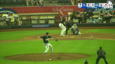 Gavin Conticello singles on a line drive to right fielder Josue De Paula. Demetrio Crisantes scores.