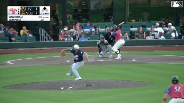 Logan Porter homers (2) on a fly ball to left field. Ryan Nicholson scores.