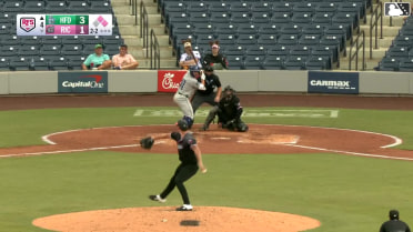 Mike Antico homers (1) on a fly ball to left field. Aidan Longwell scores. Jose Torres scores.