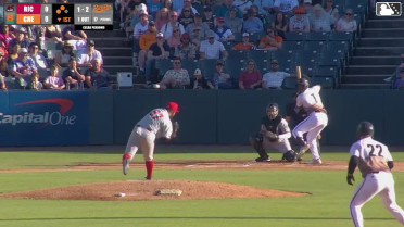 Anderson De Los Santos homers (8) on a fly ball to left center field. Dylan Beavers scores. Ethan Anderson scores.