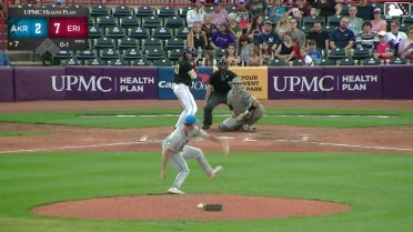 Izaac Pacheco homers (10) on a fly ball to left center field.